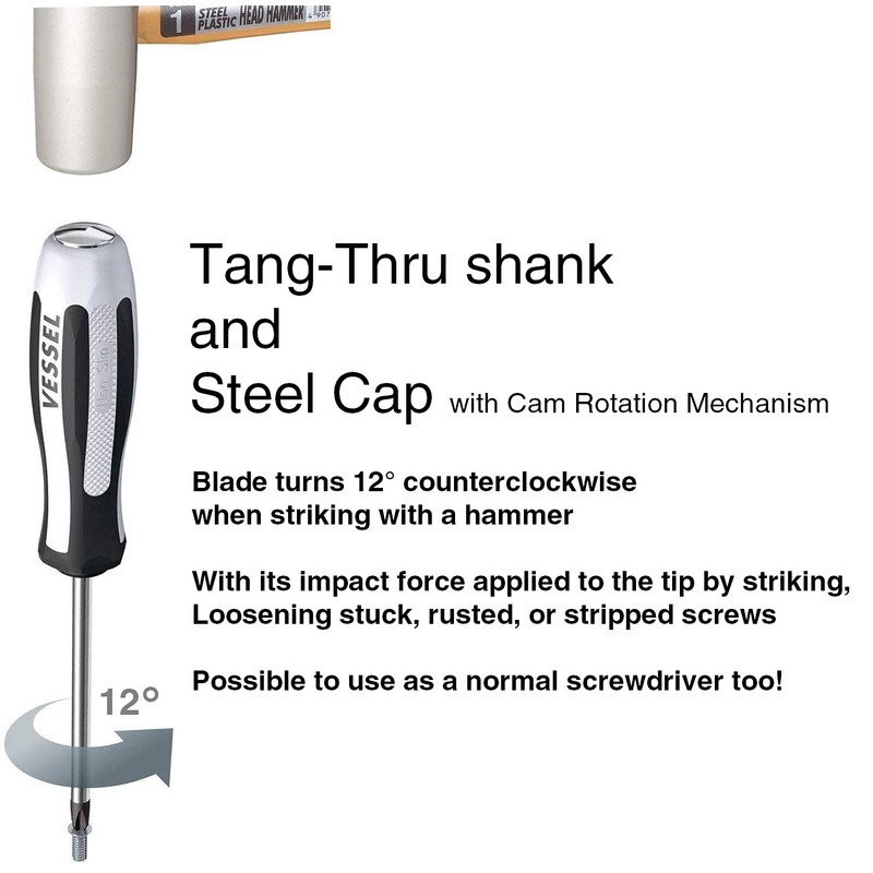 MEGADORA JIS Screwdriver 6PCS. Set