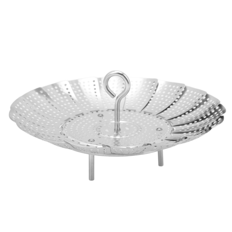 Foldable Vegetable Steam Basket No Warping 304 Stainless Steel Folding