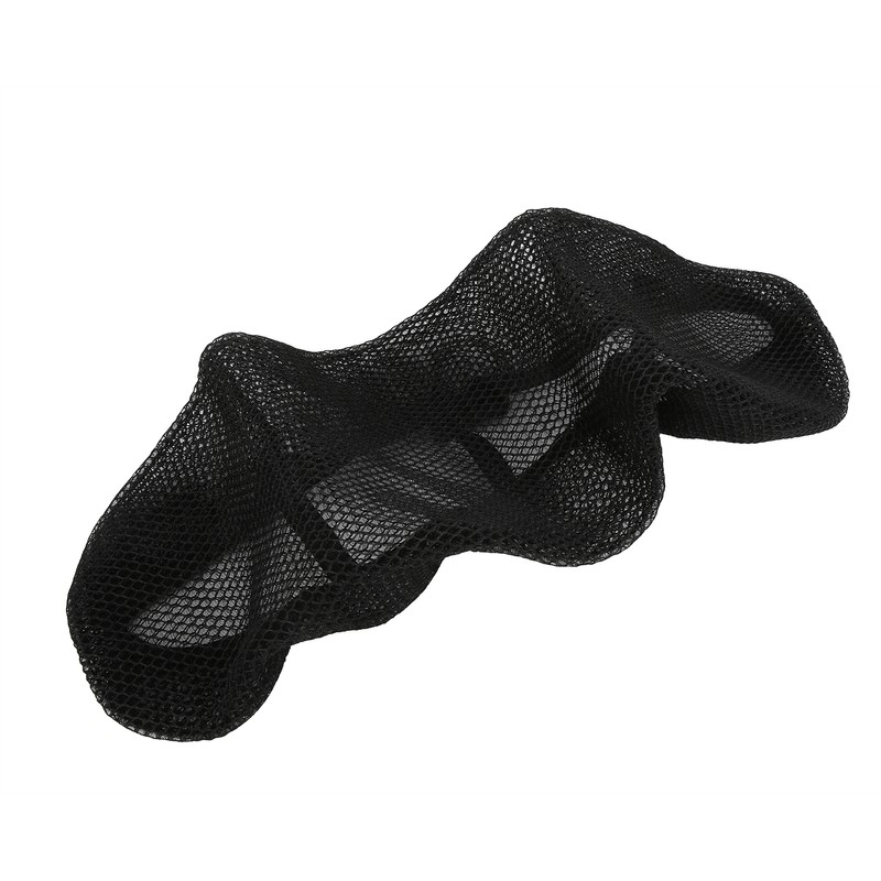 Motorcycle Seat Covers 3 Dimensional Breathable Design Mesh Black Replacement