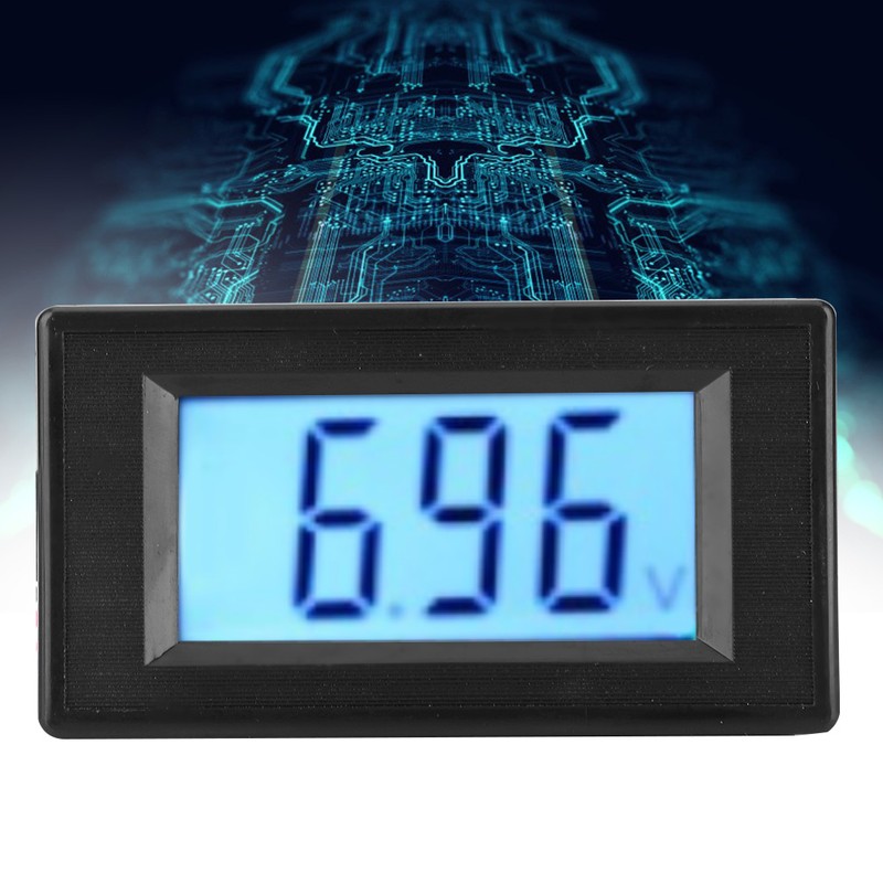 DDH-30L LCD Digital Display DC Voltmeter Voltage Meter DC7.5V-19.99V