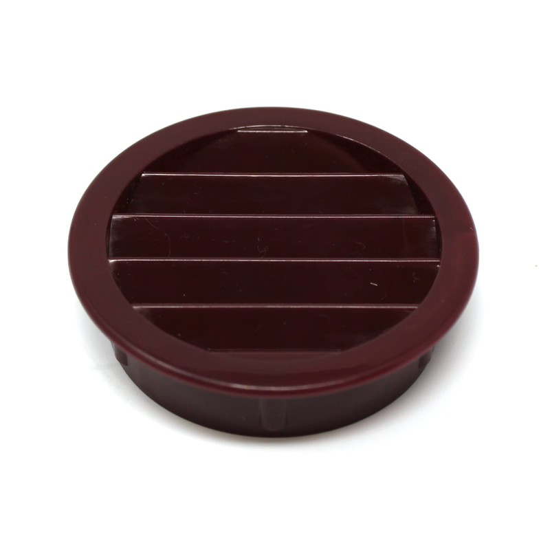 2" Round Plastic Louver Soffit Air Vent Reptile Screen Grille