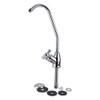 Finerfilters Drinking Water Filter Tap, Chrome Bobble Foot, Fits All Water Filter Systems & RO