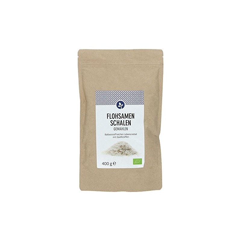 Psyllium Husks Ground Organic Powder