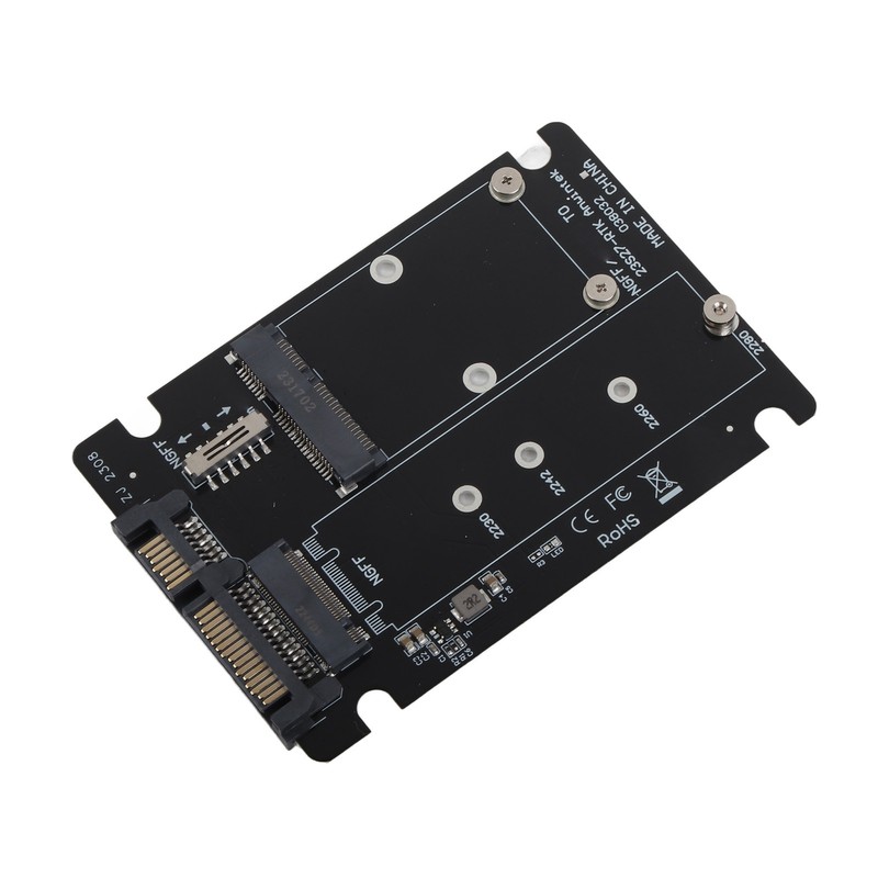 SSD Adapter Card High Speed 6Gbps MSATA M.2 NGFF to