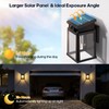 GOODEA 2 Pack Solar Wall Lights Outdoor Waterproof with Motion