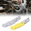 2 Pcs Folding Utility Knife Aluminum Alloy Industrial Grade Outdoor