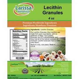Lecithin Granules (4 oz, ZIN: 526524) - 2 Pack