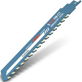 Reciprocating Saw Blades, 10/12/18/20inch Universal Masonry Tools, Alloy Steel Brick Concrete Cutting Recip Saw Blade, Demolition Saw Blade for Cutting Brick, Cement, Cinder Block (10-inch)