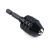Trade-Shop Mini Drill Adapter Bit Chuck / 0.6-8 mm Wingspan