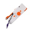 Handheld Sewing Machine Orange Portable Mini DIY Ergonomic Handle Electric