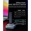 AMZPILOT Tool-Free M.2 SSD to USB C Dock with Travel