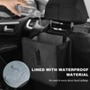 KVAEY Car Trash Can, Oxford Cloth Foldable Garbage Bin Waterproof