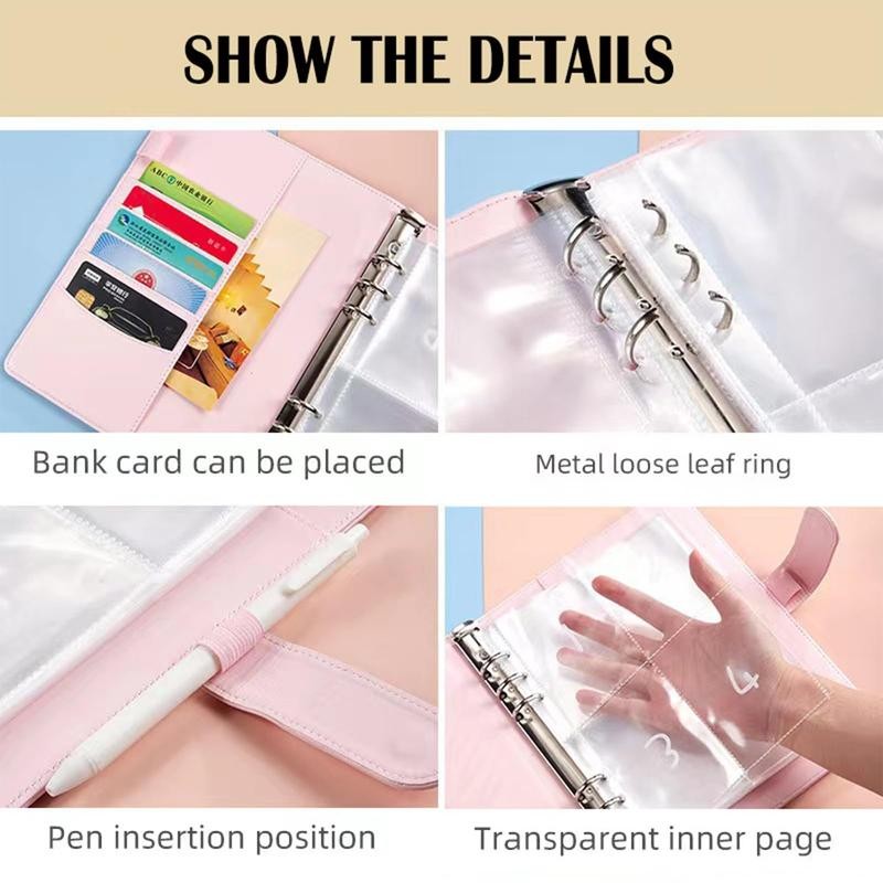 100 Envelopes Money Saving Challenge, Money Saving Planner Cash Envelope