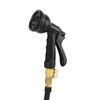 Expandable Garden Hose with Sprayer 49.2ft TPE Automatically Retractable Flexible