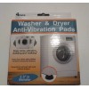 Unbranded Washer and Dryer Anti-Vibration Slip-Resistant Pads 4 Piece Set