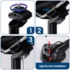 Bike Seat Bicycle Saddle with Light Buckle, Secpeak Ultra Comfortable