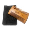Siffoi Men's Beard Shaping Styling Tool with Handmade Pocket Size