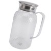 Water Pitcher with Lid and Handle 1500ml Acrylic Heat Resistant