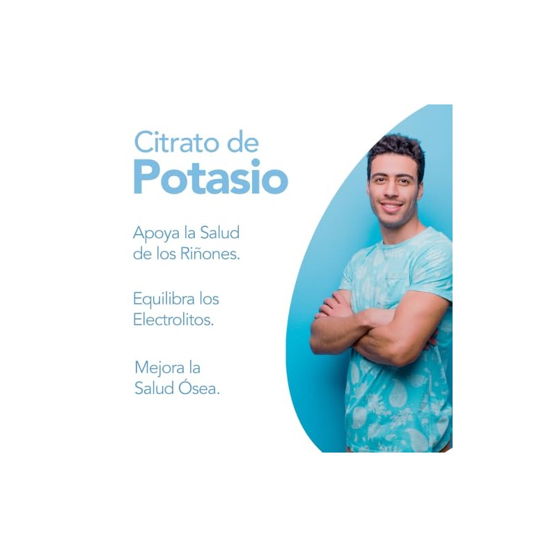 Citrato de Potasio + Omega 3 Cápsulas de 700mg