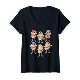 Womens Pittsburgh Pierogies Funny Meme V-Neck T-Shirt