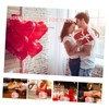 FOMIYES Romantic Rose Soap Flower Petals Basket Valentine's Day for