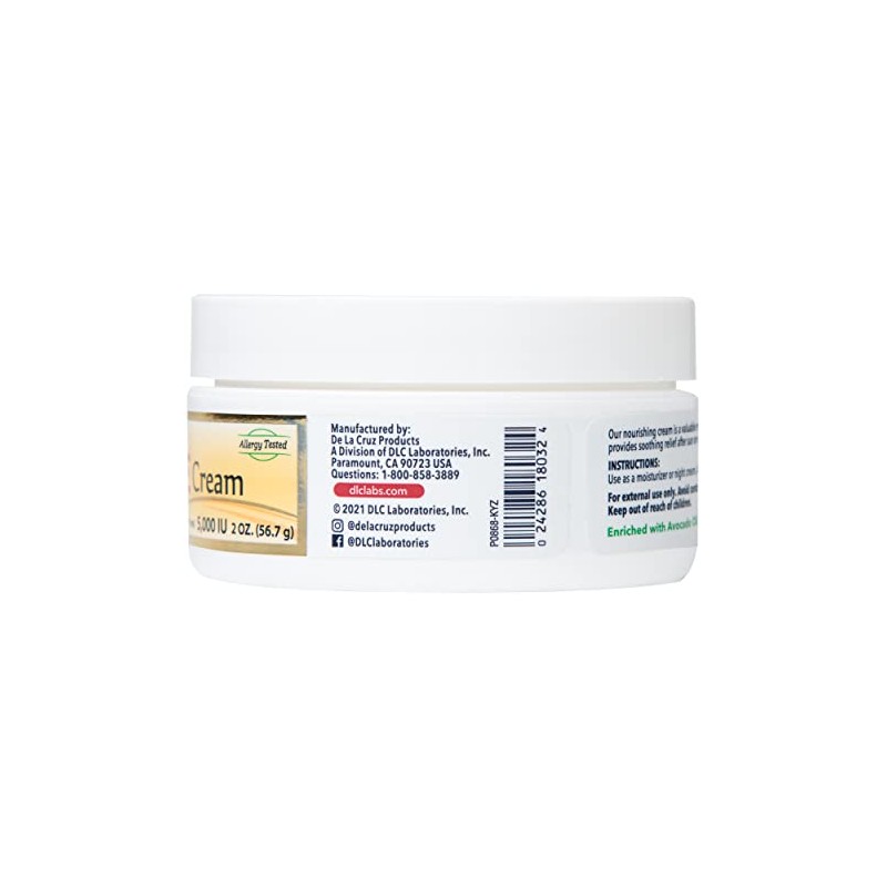 De La Cruz- Crema hidratante con vitamina E para rostro