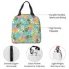 VOOHDDY Pretty Tropical Pineapple Fashion Insulated Lunch Bag For Women