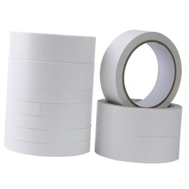 Hemobllo 9 rollos Cinta Adhesiva Doble Cara Transparente de Cinta Autoadhesiva para Manualidades Oficina y Embalaje Alta Resistencia y Fácil Uso