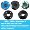 BIZHALA Set of 4 Angle Grinder Inner Outer Flange Nut