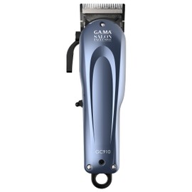 GA.MA GC910 Hair Clipper, Corded or Cordless, Ultra-Sharp Stainless Steel Blade, 2-Hour Fast Charging, Adjustable Cutting Lengths, Blue