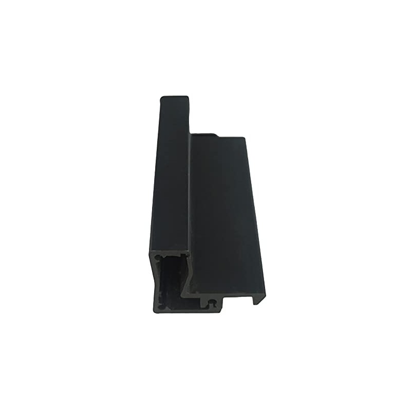 WRS 4" Surface Mounted Sliding Window Lock - Black (Anodized)