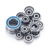 BRKRC 15Pcs Wheel Hub Axle Steel Sealed Ball Bearing Kit