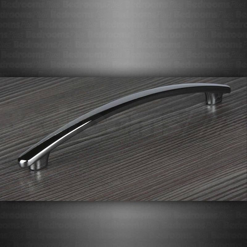 Chrome Bow Kitchen Cabinet Door Handle, Cupboard Drawer Bedroom furniture