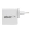 53W 4 Port Mobile Phone Charger 20W PD QC3.0 Fast
