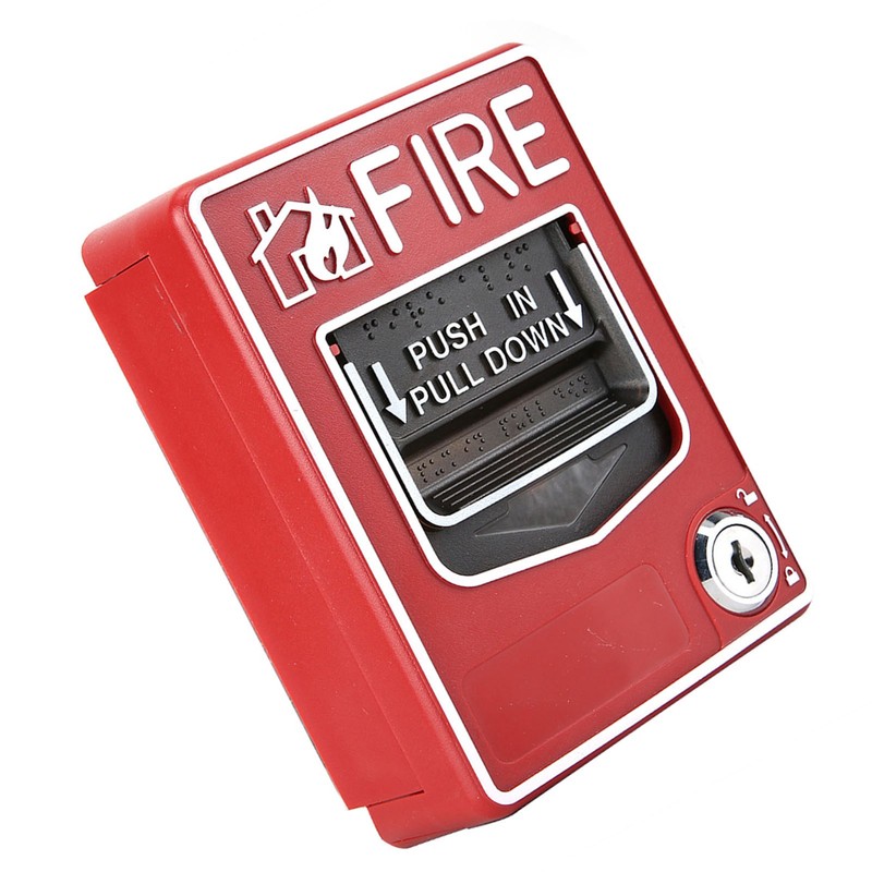 9-28VDC Manual Multiple Wire System Safety Fire Pull Station Alarm