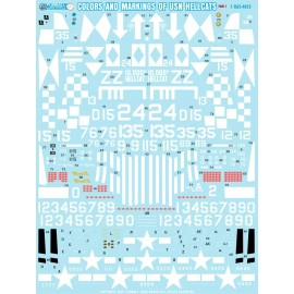 Furball Aero-Design 1/48 Furball Colors & Markings of USN F6F-5 Hellcats Part 1