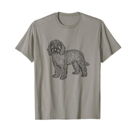 Line Art Cockapoo Cockerpoo T-Shirt