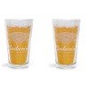 Budweiser The Signature Dream Pint Glasses - Set of 2
