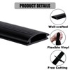 Door Threshold Vinyl Seal Replacement - Bryxium 2 Pcs 36