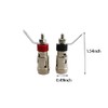 TAODAN 4PCS Amplifier Terminal Connector Binding Post Push Speaker Binding