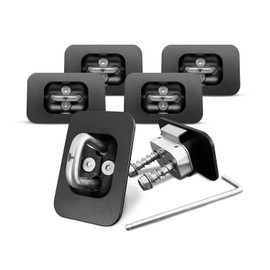 TITAN ANCHORS Ultra-Premium Retractable Truck Bed Tie Down Anchors Compatible with 2017-2026 Ford F350 | 6-Pack