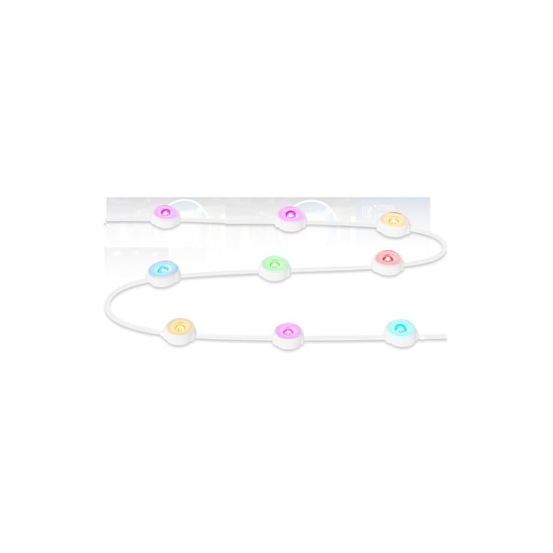 CINOTON 16.7FT Extension String Lights with 12 LED Light Only