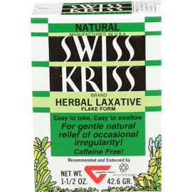 Modern Products Swiss Kriss Herbal Laxative Flake, 1.5 Ounce - 6 per case.