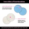 Bamboobies Overnight Nursing Pads, Ultra-Soft Velour, Reusable and Washable for