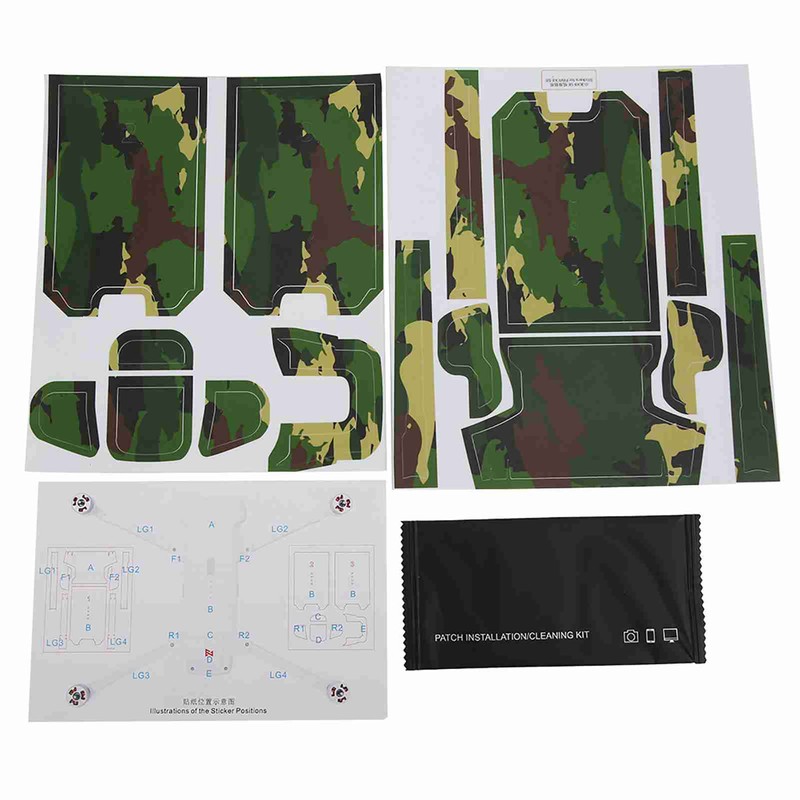 RC Drone Accessories Waterproof Removable PVC Sticker Protector for XIAOMI