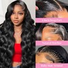 kopink 20 Inch 13x6 Lace Front Wigs Human Hair 220%