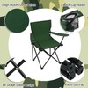 Huwena 10 Pack Folding Camping Chairs Bulk with Carrying Bag