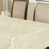 Classic Damask Printed Jacquard Tablecloth Washable Rectangle Round Runner Napkin
