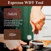 Haptufer 51mm Espresso WDT Tool Powder Distributor Espresso Funnel Dosing