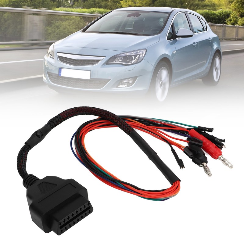 OBD2 Breakout Tricore Cable 12V 16Pin Flexible ECU Programming Workbench